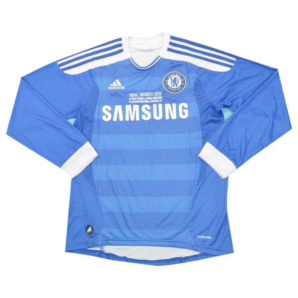 Camiseta Chelsea Primera equipación ML Retro 2011 2012 Azul